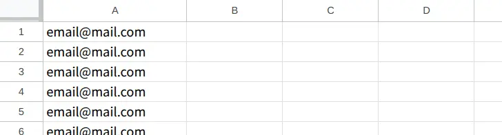 email list
